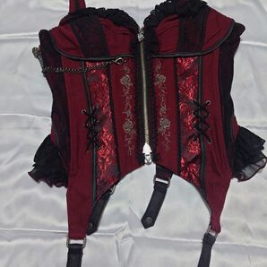 OZZON JAPAN Ozz On OZZ ONESTE オッズオネスト 薔薇刺繍ビスチェコルセット