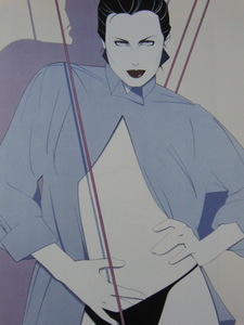 Patrick Nagel、パトリック・ナゲル、【Untitled　2】、希少な額装用画集より、新品額装付、送料込み