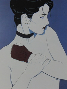 Patrick Nagel、パトリック・ナゲル、【Untitled 8】、希少な額装用画集より、新品額装付、送料込み