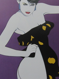 Patrick Nagel、パトリック・ナゲル、【Untitled 28】、希少な額装用画集より、新品額装付、送料込み