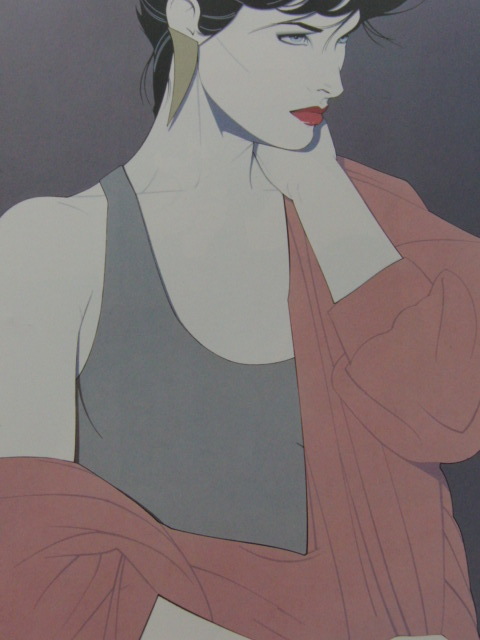 Patrick Nagel、パトリック・ナゲル、Untitled 、希少な額装用