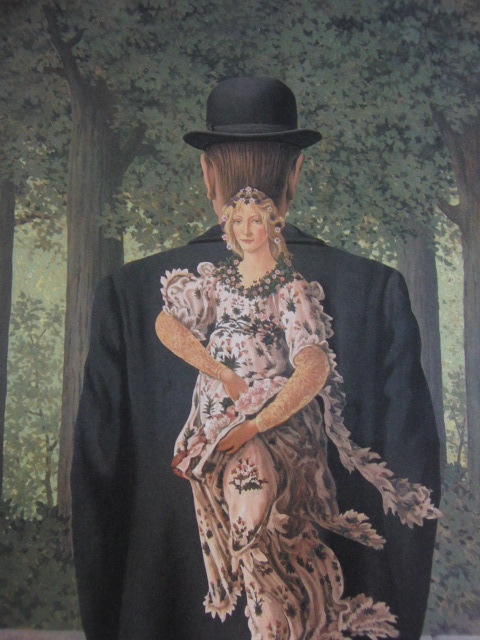 René Magritte, René Magritte, [Réveil du printemps], Extrait d'un rare livre d'art encadré, Produits de beauté, Tout neuf avec cadre, frais de port inclus, peinture, peinture à l'huile, Nature, Peinture de paysage