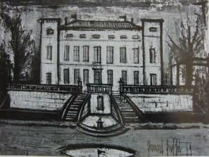 Art hand Auction ベルナール･ビュフェ Bernard Buffet 173-1959, 日本未発売, 海外限定版, ビュッフェ, 希少画集画, 新品額･額装付nz, 絵画, 油彩, 自然, 風景画