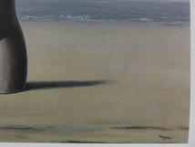 ルネ・マグリット、Rene Magritte、【時を告げるおりに】、希少な額装用画集より、美品、新品額装付、送料込み_画像2
