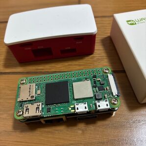 Raspberry Pi Zero 2 W と LAN/USB増設基板とケース