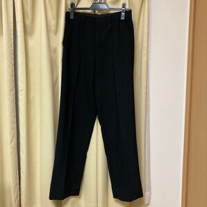 トンボ学生服 ブラック スラックス パンツ 夏 ウエスト73