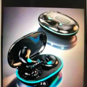 超薄睡眠ヘッドフォン、高品質サウンド、LEDバッテリーディスプレイ、iOS&Android互換、ワイヤレス5.4、長時間着用可能な