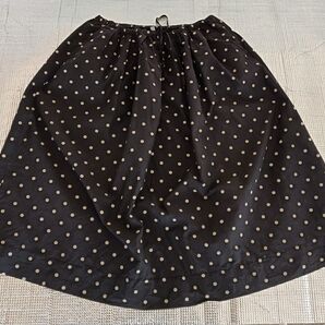 無印良品 スカート M ドット柄