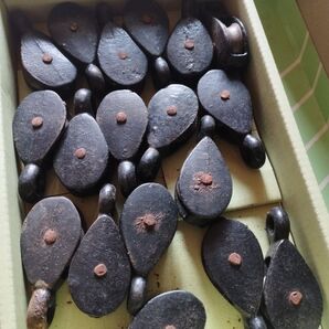 滑車 18個 アンティーク 小道具 鉄製