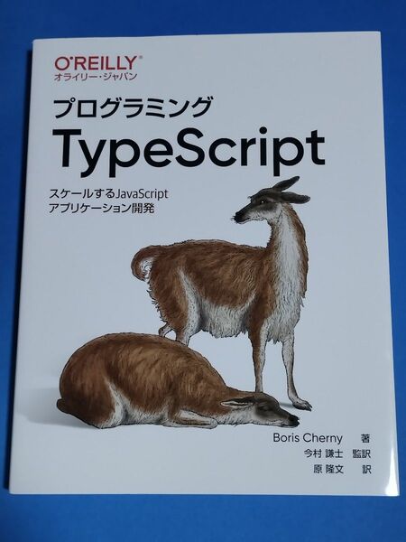 プログラミングTypeScript スケールするJavaScriptアプリケーション開発 O'REILLY