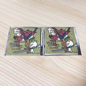 CoCo壱 ココイチ モンスターハンター モンハン ワイルズ オリジナルコースター CoCo壱番屋 コースター リオレウス 2枚