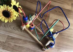 知育玩具 木のおもちゃ ルーピング ループコースター
