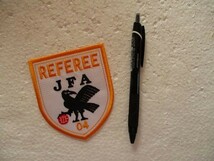 JFA REFEREE フットサル レフェリー レフリー 黄色 04 審判 サッカー ワッペン/フットサル スポーツ 刺繍 オリジナル おしゃれ 464_画像6