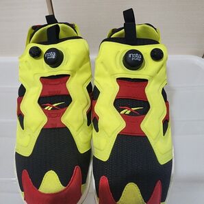 【27.5センチ】Reebok INSTAPUMP FURY OG インスタポンプフューリー イエロー レッド