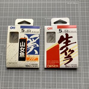 【2セット】OWNER 手巻 山女魚 と 生イクラ 渓流釣り