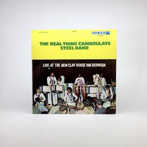[LP] カナダOrig / The Real Thing Camboulays Steel Band / Live at The New Clay House Inn, Bermuda / Steel Pan / Folk / World
