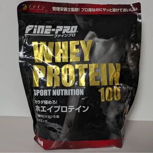 ファインプロ ホエイプロテイン100 チョコ味 1.1kg 管理栄養士監修 高品質日本製