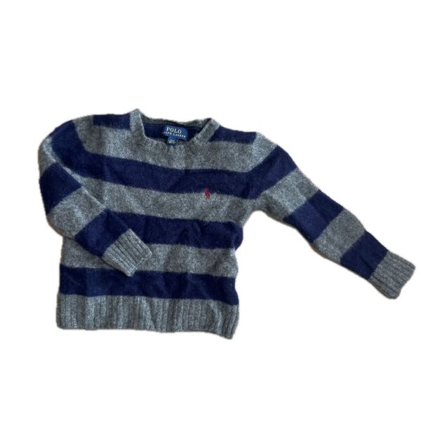 POLO Ralph Lauren ポロ ラルフローレン ニット ボーダー 110表記 100サイズ相当 セーター