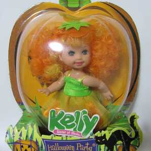 MATTEL 2006 Barbie Kelly バービー 妹 ケリー Helloween Party ハロウィン パンプキンコスチューム カボチャ バービー人形 マテル ドールの画像1