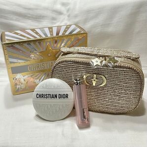 Christian Dior ディオール 2025 ホリデー ビューティー&ケアセット ルボーム リップグロウ ポーチ 新品未使用