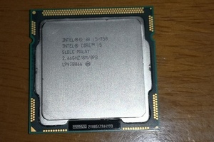 【動作確認済み】INTEL　Core i5-750　LGA1156　4コア　2.66GHz　その2
