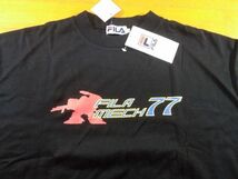 FILA/フィラ ロングスリーブTシャツ ロンT SIZE:M 黒 送料360円～_画像3