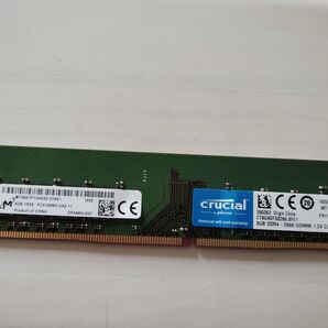 Crucial デスクトップ用増設メモリ 8GB DDR4 2666 PC4-21300 CL19 UDIMM 新品未使用