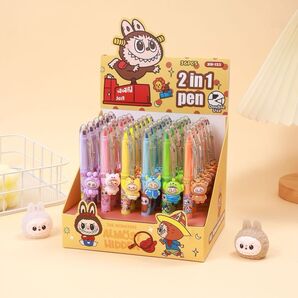 【LP3】9.8追加★2in1ぶぶ蛍光ボールペン