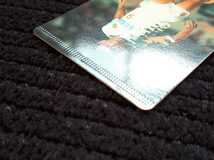 希少 1993 カルビー Jリーグ サッカーカード 越後和男 挟み込み パック跡 エラーカード_画像3