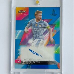 2023-24 Topps finest デブライネ 直筆サインカード 150シリ