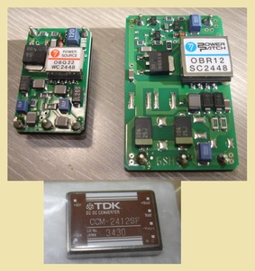 イーター電機 TDK DC/DCコンバーター OBQ22 WC2448 ±12V出力 OBR12SC2448 ＋12V出力 CCM2412SF 12V出力 入手困難