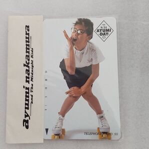 中村あゆみ テレホンカード テレカ テレホンカード