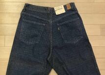 【30】80s デッドストック Levi's 628 40628-4759 Type U-Cut Straight Slim Pants 日本製 リーバイス ストレート スリム パンツ 9313_画像6