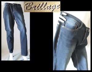 [005-73]Brillage yellowtail a-ju* indigo Denim pants / waist size 76