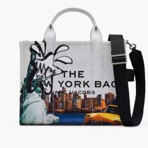 MARC JACOBS New York ニューヨーク キャンバストート マークジェイコブス トートバッグ 2WAY ミディアム
