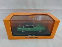 MINICHAMPS Ford Capri Ⅱ 1974 Green metallic フォード ミニチャンプス 1/43_画像1