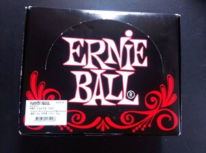 ERNIE BALL アンプキャスター 4個セット Amp Caster Set Deluxe Pop-In Socket 6102