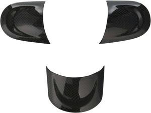 SilkyShark Project MINI R56 series steering wheel cover MT exclusive use black carbon plain fabric R56_STR1 silky Shark 