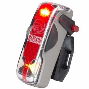 Light &amp; Motion Bicycle Tail Light Silver Moon Vis 180 IP65 ANSI-FL-1 Пыль-устойчивый