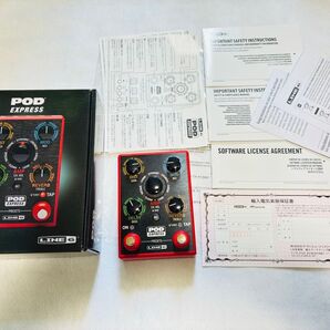 Line 6 ( ライン6 ) / POD Express Guitar マルチエフェクター/アンプシミュレーター