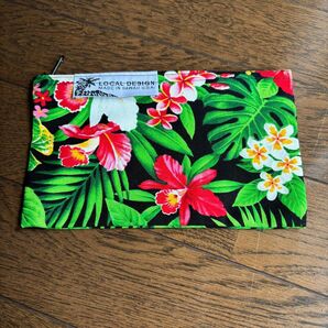LOCAL DESIGN ハワイアン柄ポーチ 未使用