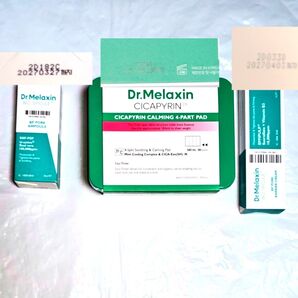 【クーポン(取得必要)300円引き~10月27日迄】Dr.Melaxin ドクターメラクチンセット3点 パット 美容液 クリーム