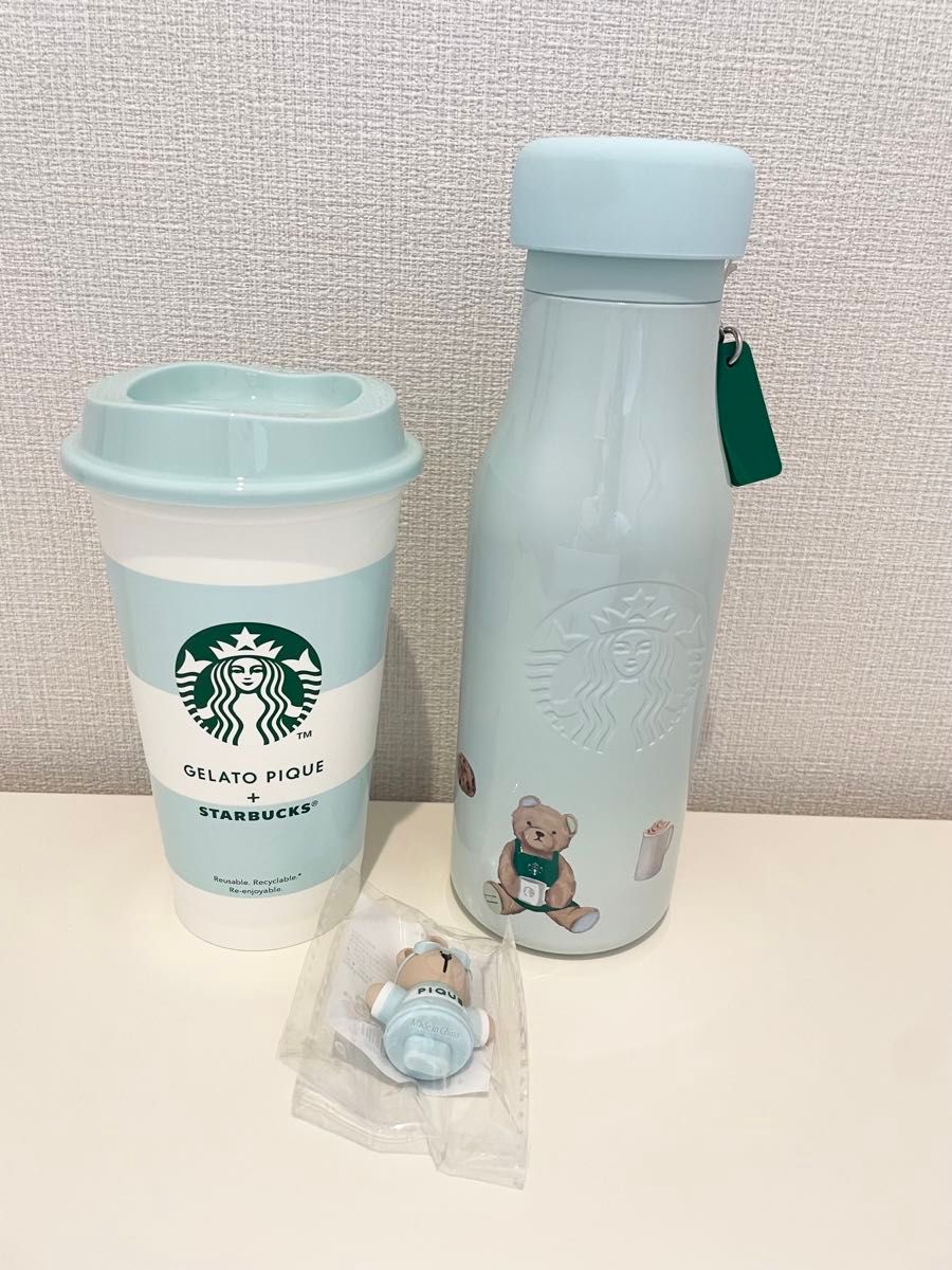 スターバックス ステンレスボトル ジェラートピケ ミント