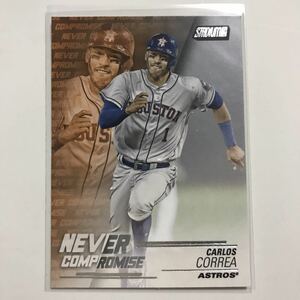 [Carlos Correa][2018 Topps Stadium Club Baseball](Insert(Never Compromise)NC-CC)(Houston Astros(HOU))