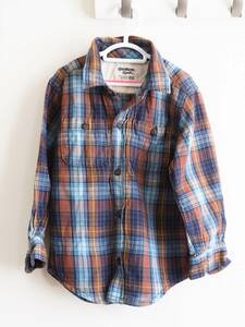 0 Oshkosh OSHKOSH check long sleeve shirt 100