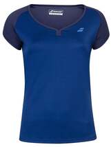 【日本未展開】BABOLAT（バボラ）レディース Play Capsleeve Top （US/EU：S）エステートブルー_画像1