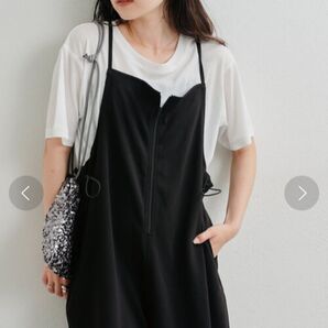 チャオパニックティピー WEB限定 ドロスト キャミサロペット シアーTee