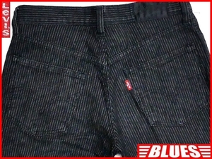  быстрое решение * Levi's premium *W29 полоса брюки Levis PREMIUM красный tab низ в тонкую полоску поиск : джинсы Denim ji- хлеб 