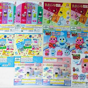 同梱値引き可 ガシャポン ガチャガチャ カプセルトイ 台紙 販促POP たまごっち ざわざわ森のがんこちゃん 6種11枚セット