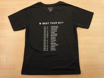 加藤ミリヤ M BEST TOUR 2011 ツアーTシャツ FREE★黒 ブラック★c_画像2